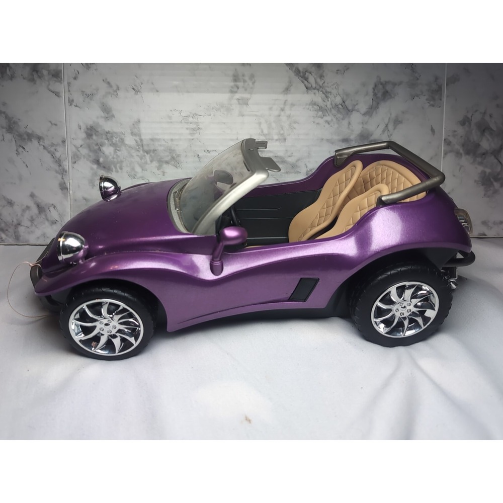 2003 Barbie My Scene RARE PURPLE Jammin' in Jamaica My Beach Ride Car 15.5"